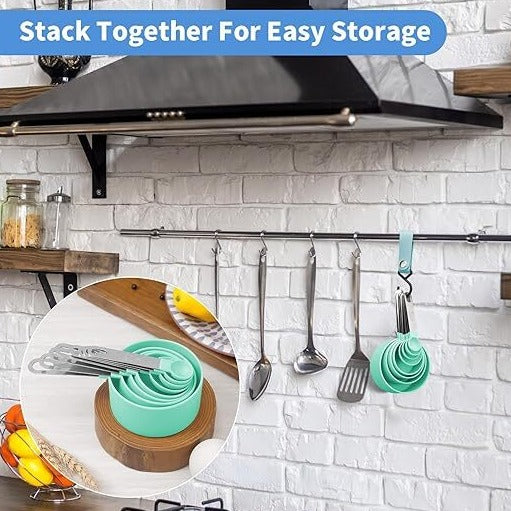 8 Piece Measuring Cups Set