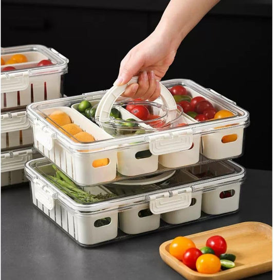 8 Individual Dishes Food Storage Containers