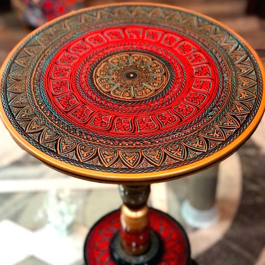 Nakshi Art Wooden Table