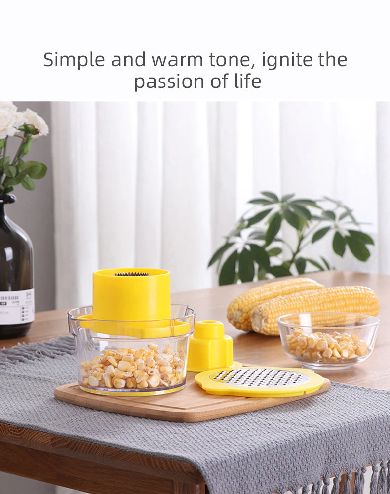 Corn Maize Cutter Peeler Vegetable Manual Chopper