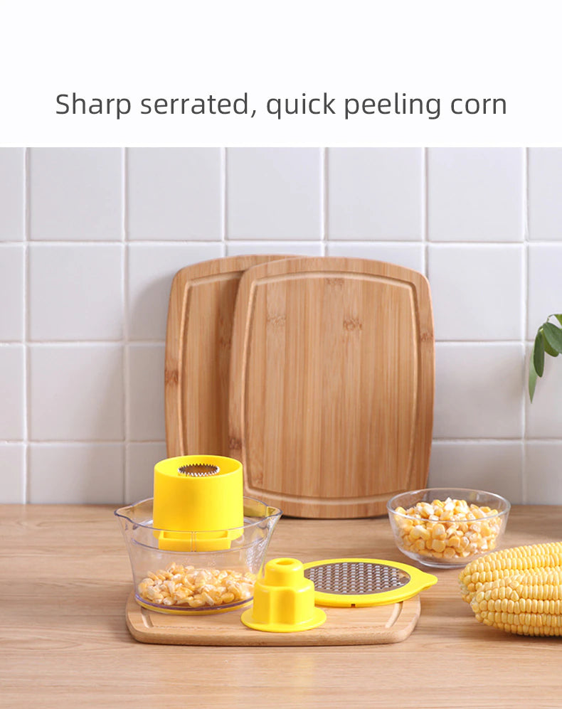 Corn Maize Cutter Peeler Vegetable Manual Chopper